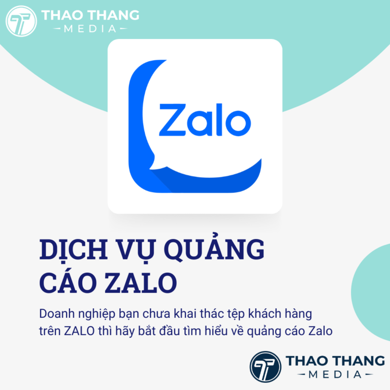 dịch vụ quảng cáo ZALO